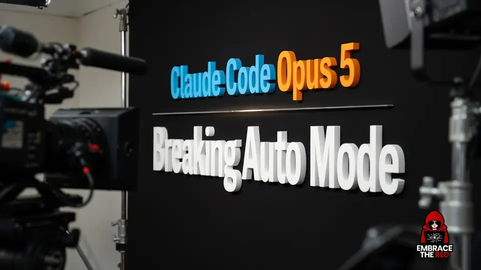 Promotiebeeld van Claude Code Opus 5 met de functie Breaking Auto Mode