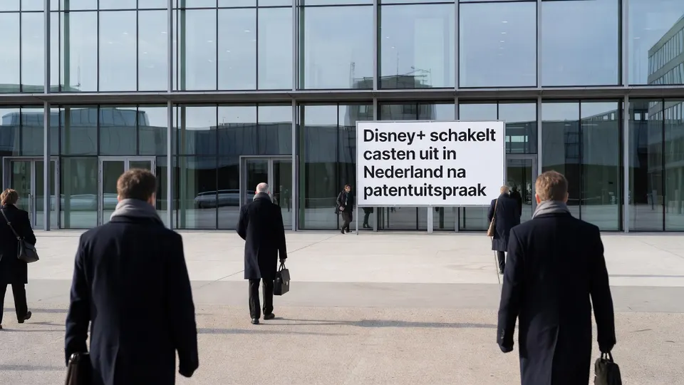 Kantoorgebouw van Disney, waar Disney+ casten in Nederland heeft uitgeschakeld na een patentuitspraak