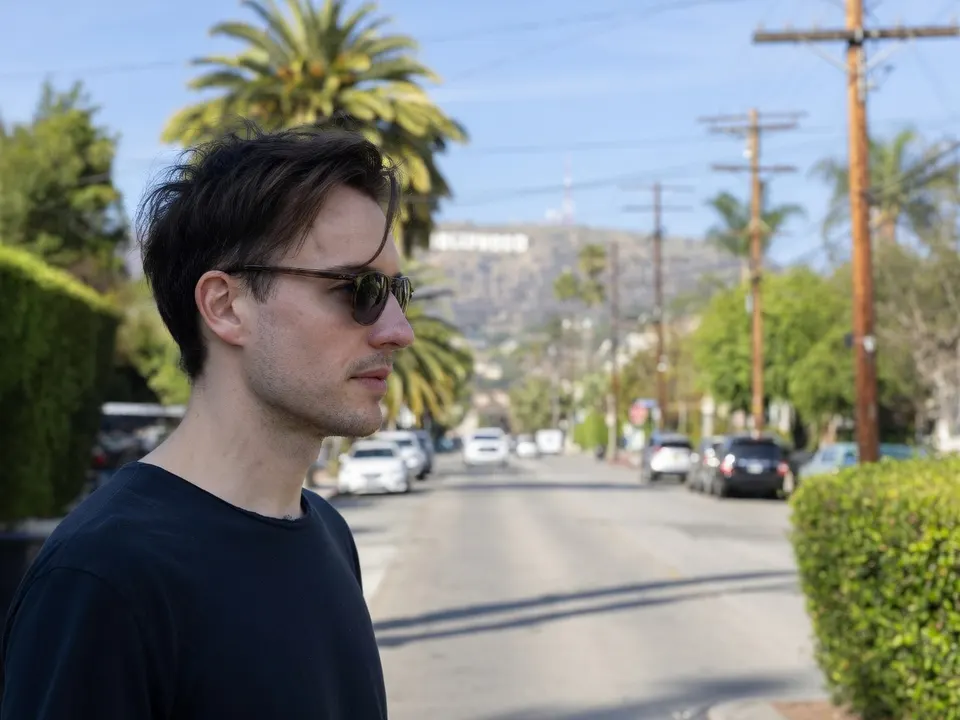 Arjen Tuiten in Los Angeles, waar hij woont en werkt als grimeur