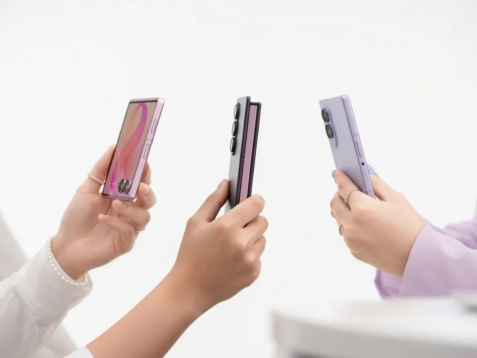 Samsung toont drie nieuwe vouwtelefoons: de Galaxy Z Flip 8 en twee Galaxy Z Fold 8-modellen