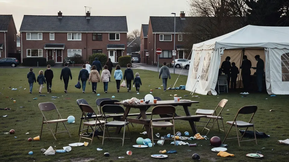 Buurtfeest in Ierland waar 48 kinderen besmet raakten met een zeldzame MRSA-stam