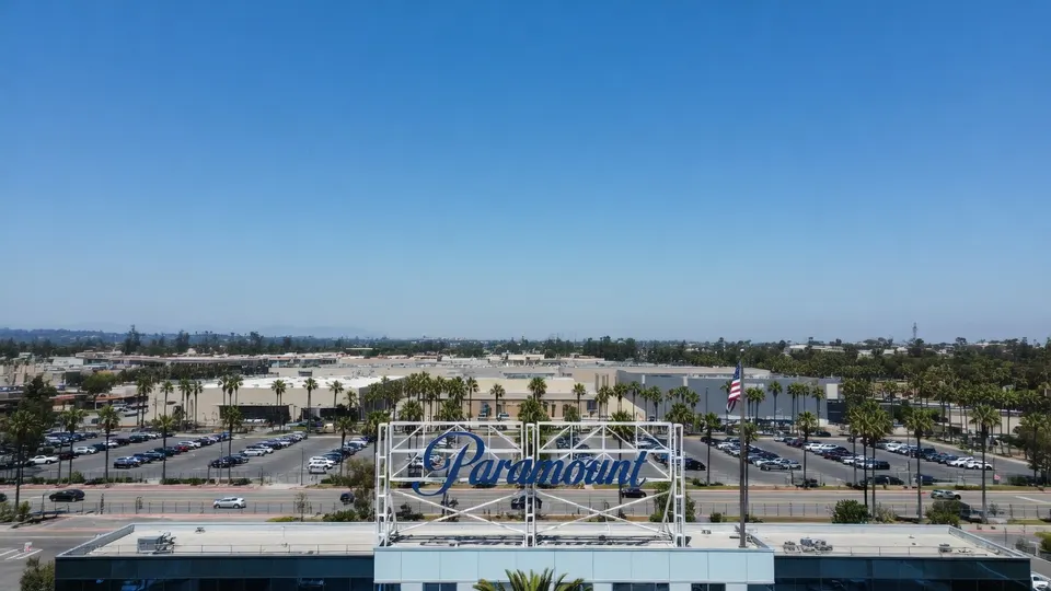 Paramount Studios in Hollywood, waar de overname van Warner Bros. Discovery voorligt