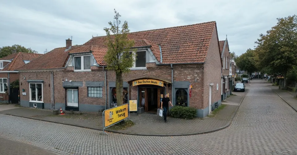 Winkel voor Nederlandse klanten in het Duitse Kranenburg