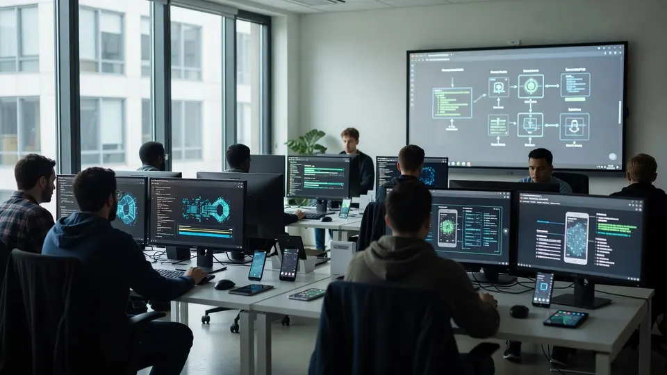 Ontwikkelaars werken aan LineageOS 24.0 op meerdere computers