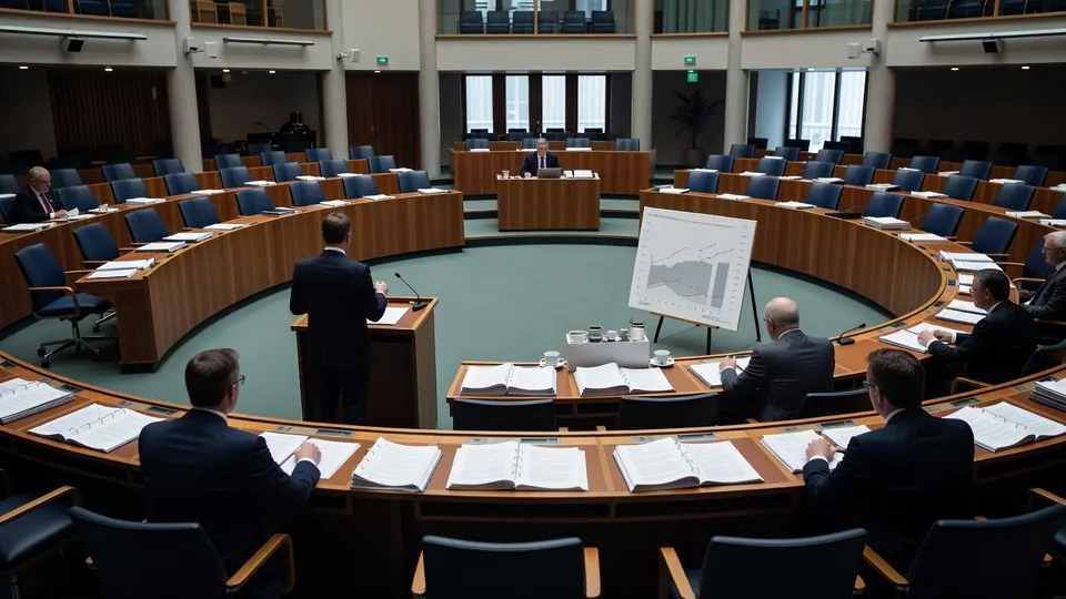 Debat over de zorgbegroting in de Tweede Kamer