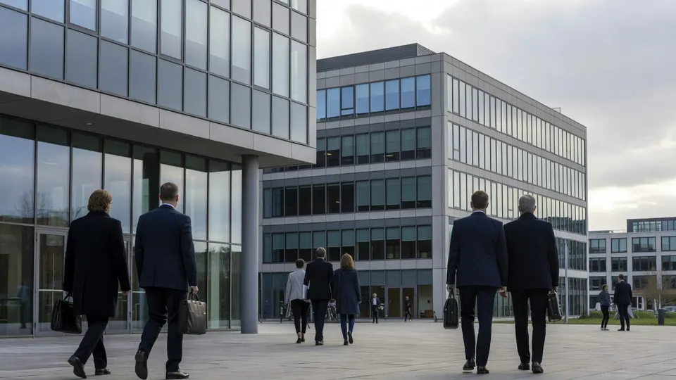 Kantoorpand als illustratie bij de overname van Viaplay Nederland door Videoland