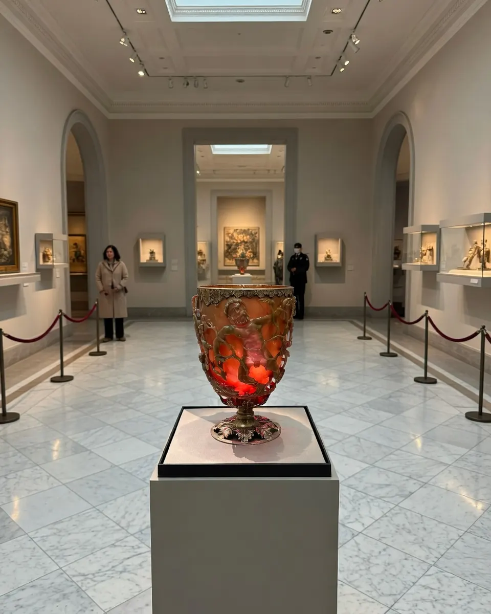 De Romeinse Lycurgusbeker in het British Museum