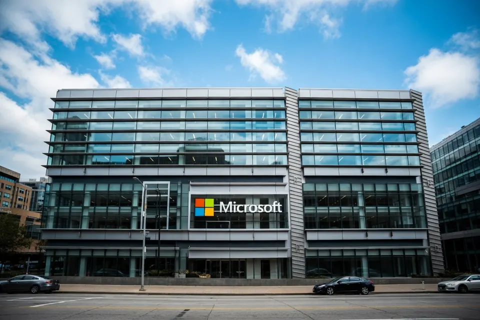 Kantoorgebouw van Microsoft in de Verenigde Staten