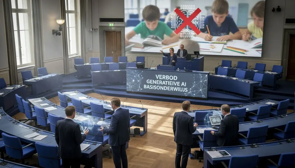 Tweede Kamer debatteert over een verbod op generatieve AI in het basisonderwijs