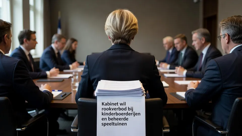 Minister Sophie Hermans bespreekt het voorstel voor een rookverbod bij kinderboerderijen en beheerde speeltuinen