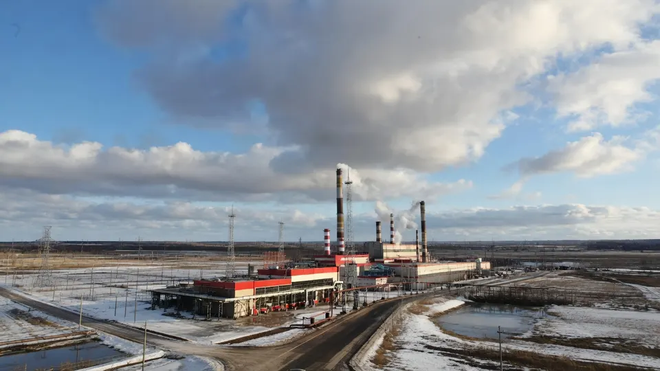 De Novokuybysjevsk-raffinaderij in de Russische regio Samara
