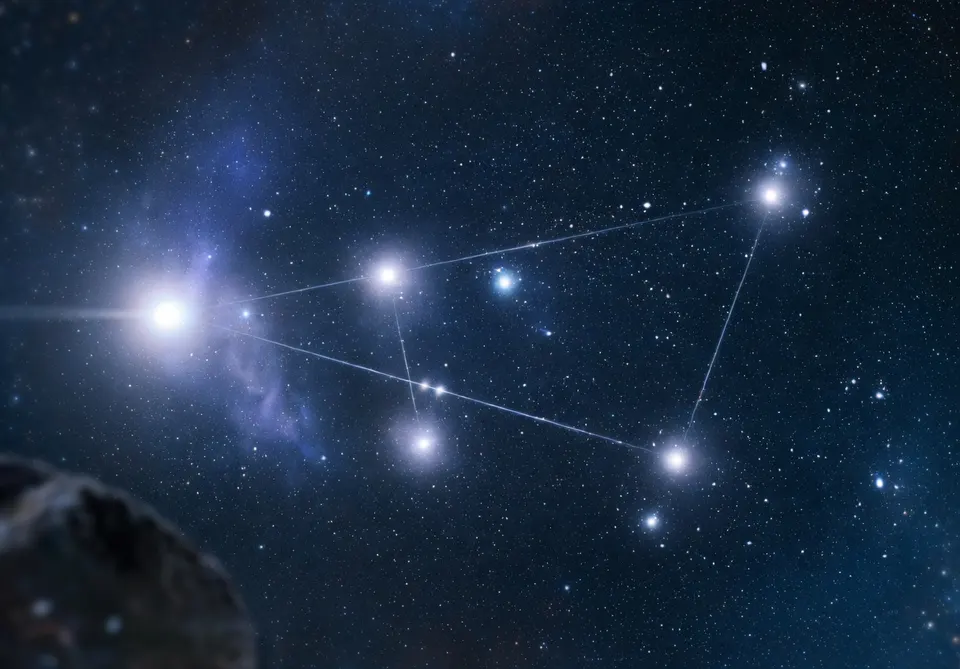 Sterrenbeeld in beeld, passend bij astrologie-app Co-Star