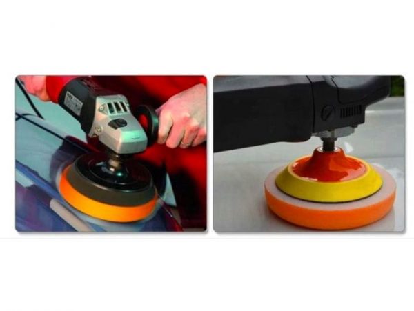 ZESTAW GĄBEK DO POLEROWANIA LAKIERU 80 mm 12 ELEM.