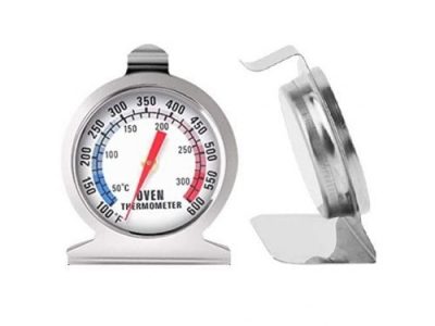 TERMOMETR DO PIEKARNIKA DUŻY STALOWY KUCHENNY
