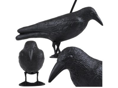 KRUK ODSTRASZACZ PTAKÓW GOŁĘBI SZPAKÓW DUŻY XXL