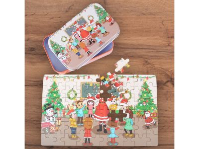 PUZZLE ŚWIĄTECZNE W PUSZCE 60El - święta w klasie