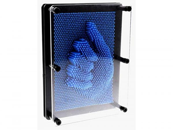 TABLICA SZPILKOWA PLASTIKOWA 15x20cm - niebieski