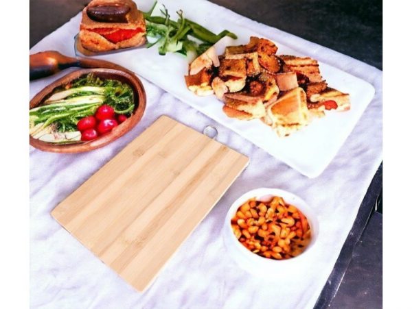 DESKA DO KROJENIA BAMBUSOWA KUCHENNA 30x20 DUŻA