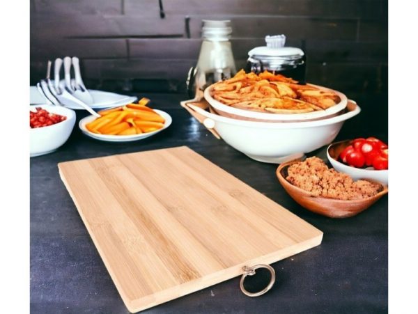 DESKA DO KROJENIA BAMBUSOWA KUCHENNA 30x20 DUŻA