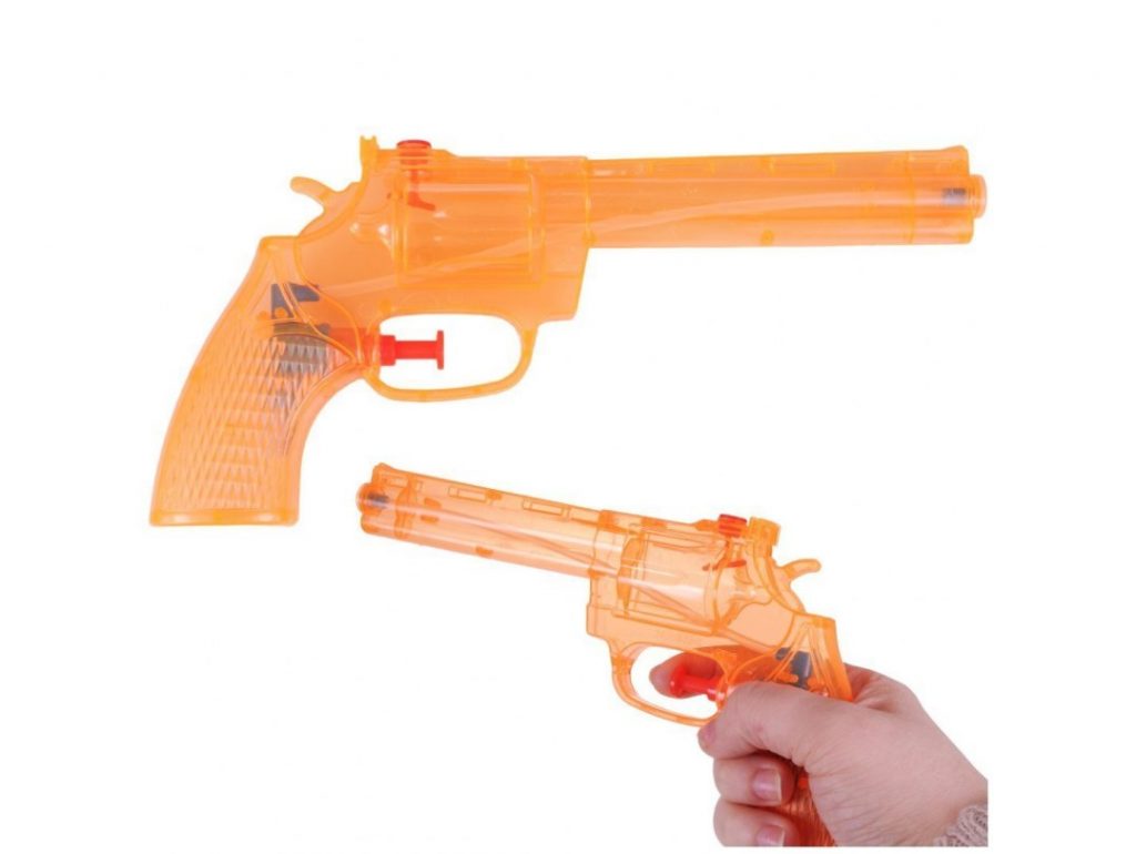 PISTOLET NA WODĘ 22x10cm - pomarańczowy