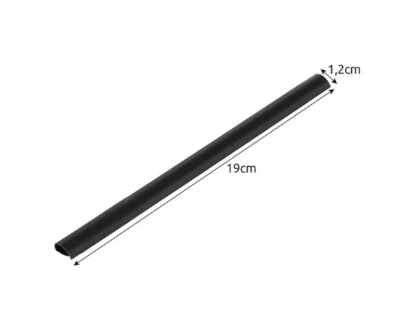 KLIPSY DO TAŚMY OGRODZENIOWEJ - czarny