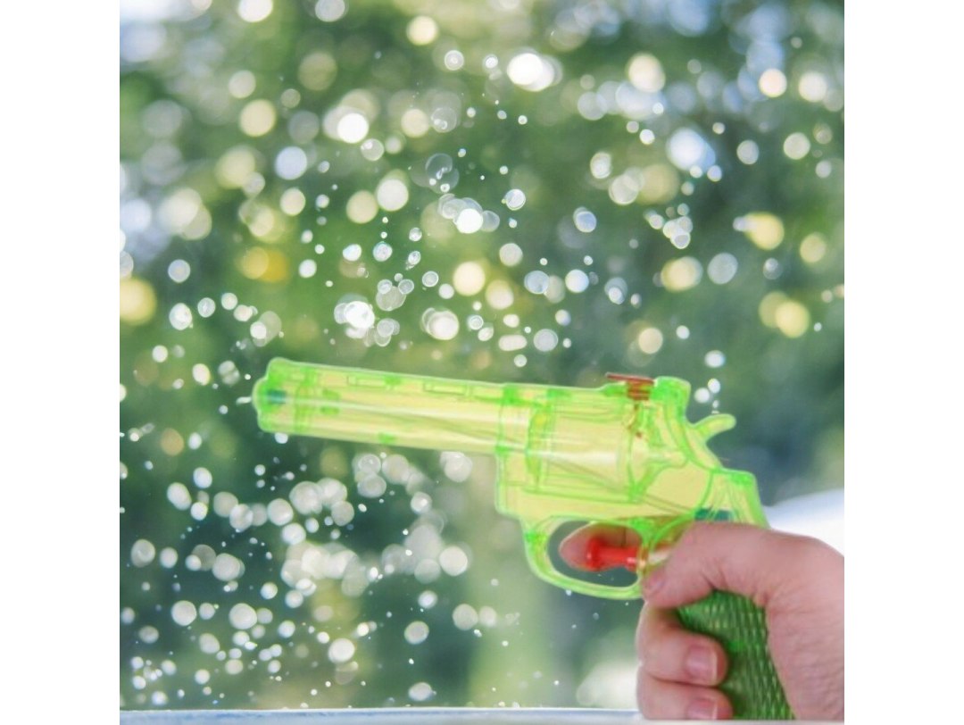 PISTOLET NA WODĘ 22x10cm - zielony