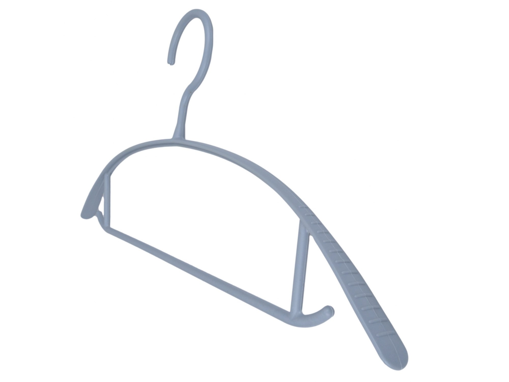 WIESZAK NA UBRANIA 38x17cm 10SZT CZARNY