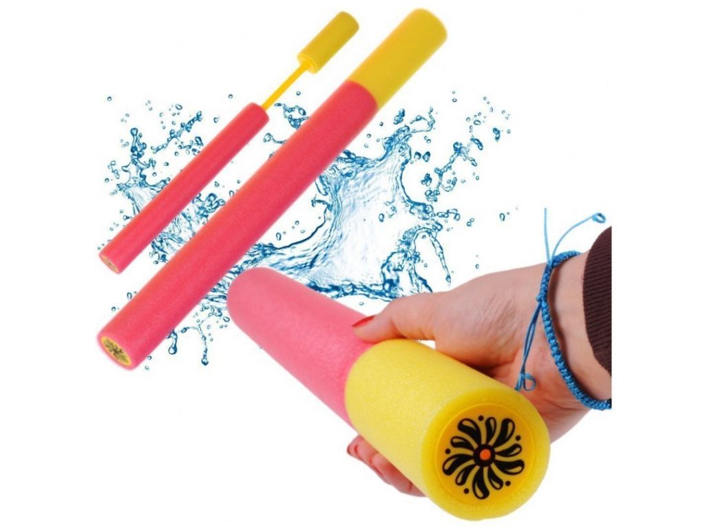 PISTOLET NA WODĘ POMPKA 5/50cm - różowy