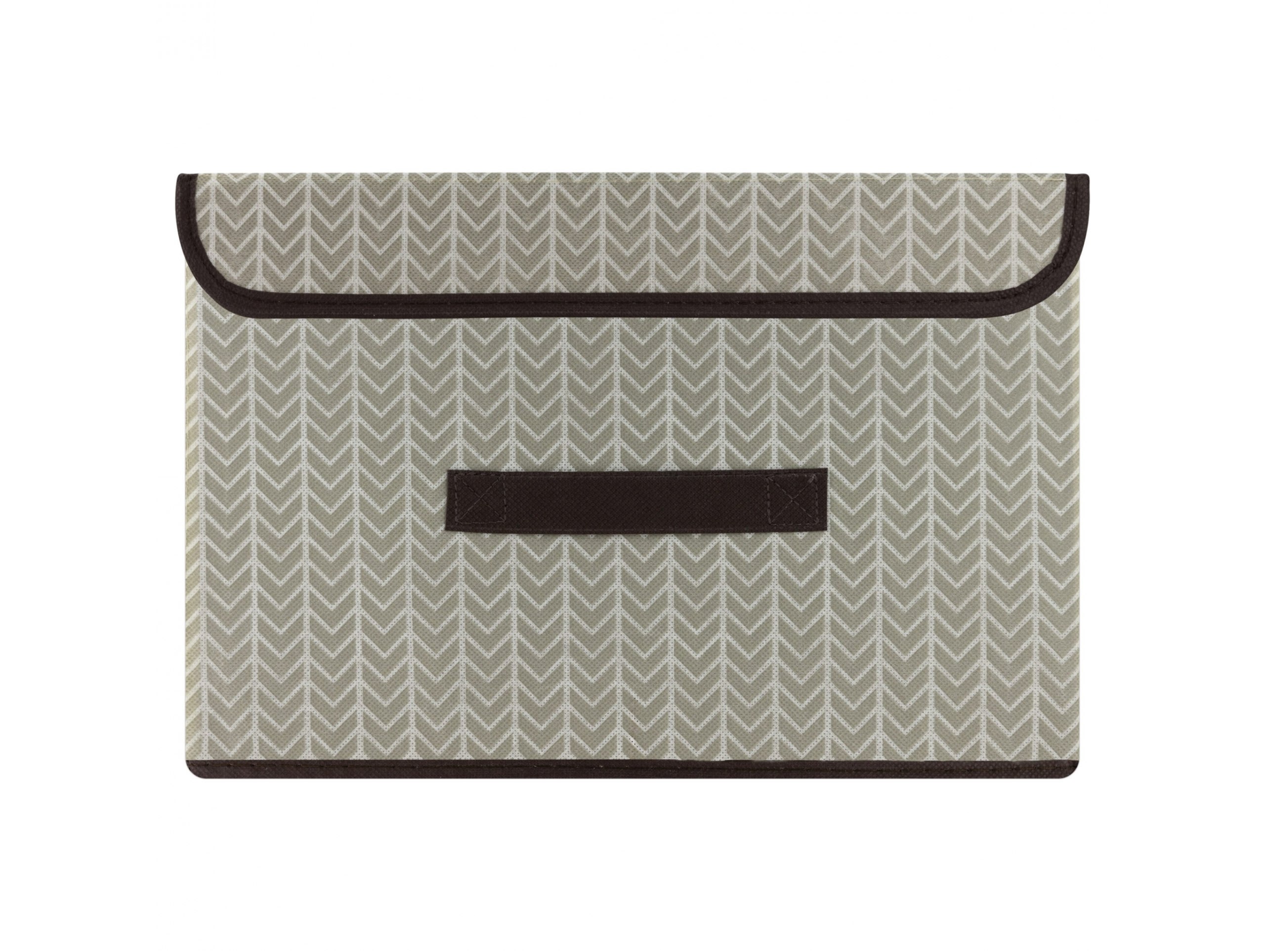 PUDEŁKO ORGANIZER SKŁADANY 40x25x25 - beżowy