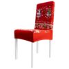 POKROWIEC NA KRZESŁO ELASTYCZNY ŚWIĄTECZNY