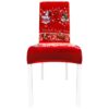 POKROWIEC NA KRZESŁO ELASTYCZNY ŚWIĄTECZNY