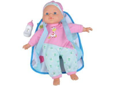 LALKA BOBAS - chłopiec z plecakiem