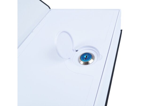 SEJF KSIĄŻKA 24x15,5x5,6cm - czarny plastikowy