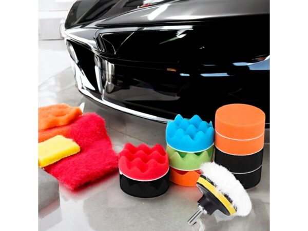 12 x GĄBKA GĄBKI POLERSKIE POLEROWANIA LAKIERU 80