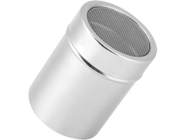 POJEMNIK Z SITKIEM DO CUKRU KAKAO