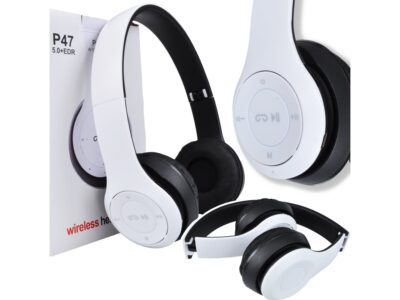SŁUCHAWKI NAUSZNE P47 - biały