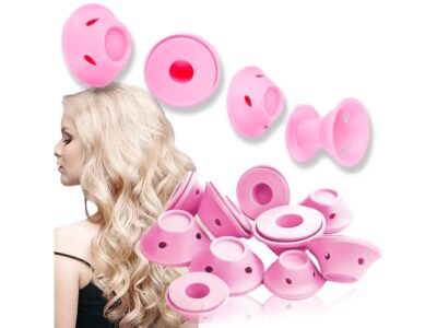 WAŁKI DO KRĘCENIA LOKÓW 10SZT - różowy