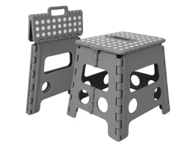 EASYFORM TABORET STOŁEK SKŁADANY 32CM - szary