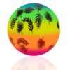 PIŁKA GUMOWA PLAŻOWA 20CM - kolorowe