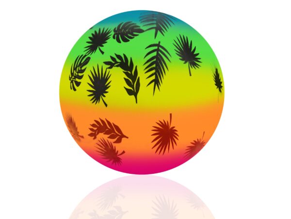 PIŁKA GUMOWA PLAŻOWA 20CM - kolorowe