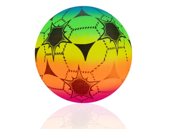 PIŁKA GUMOWA PLAŻOWA 20CM - kolorowe