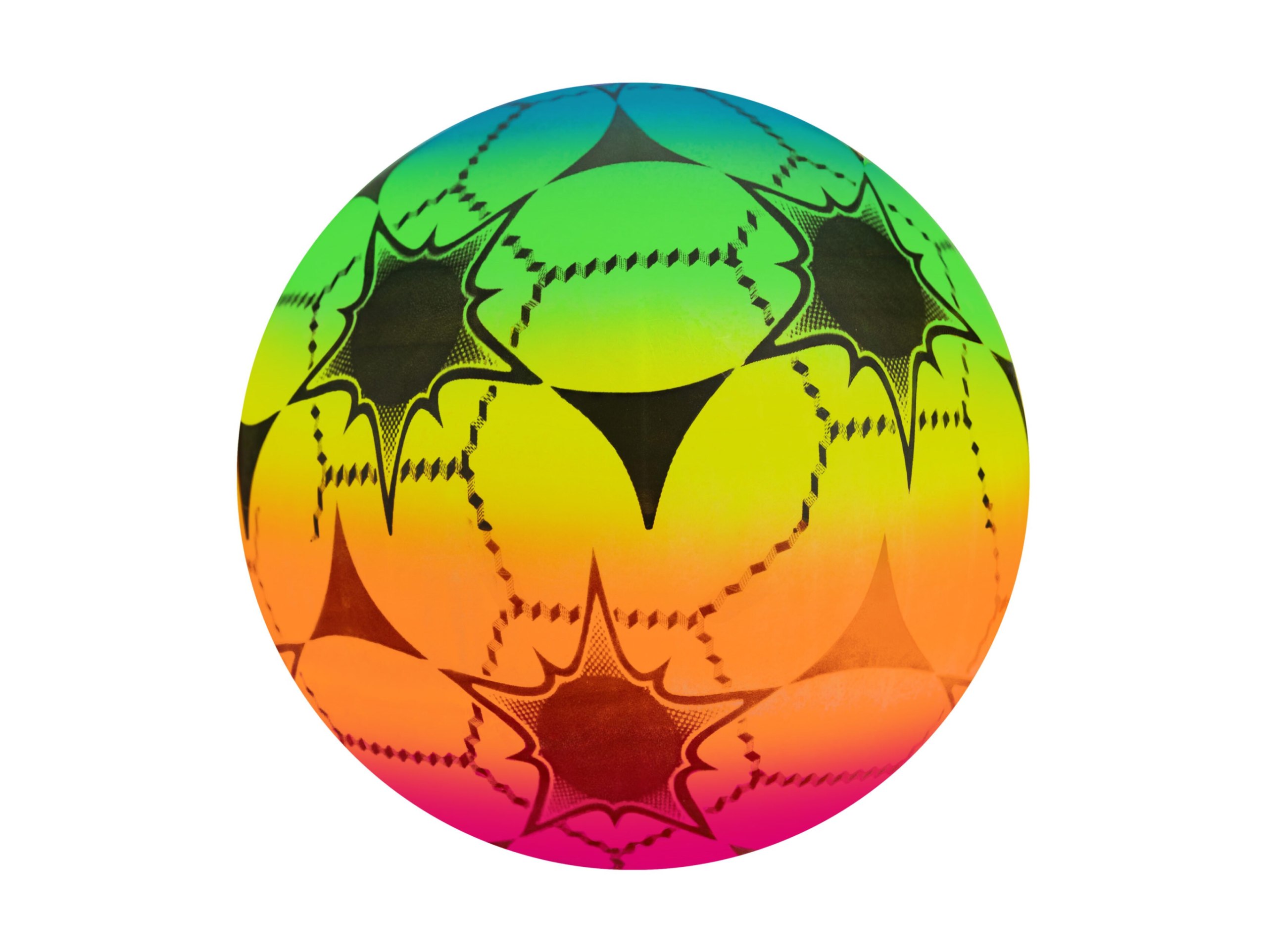 PIŁKA GUMOWA PLAŻOWA 20CM - kolorowe