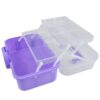 POJEMNIK ORGANIZER NA LEKI SKRZYNKA APTECZKA XL - fioletowy