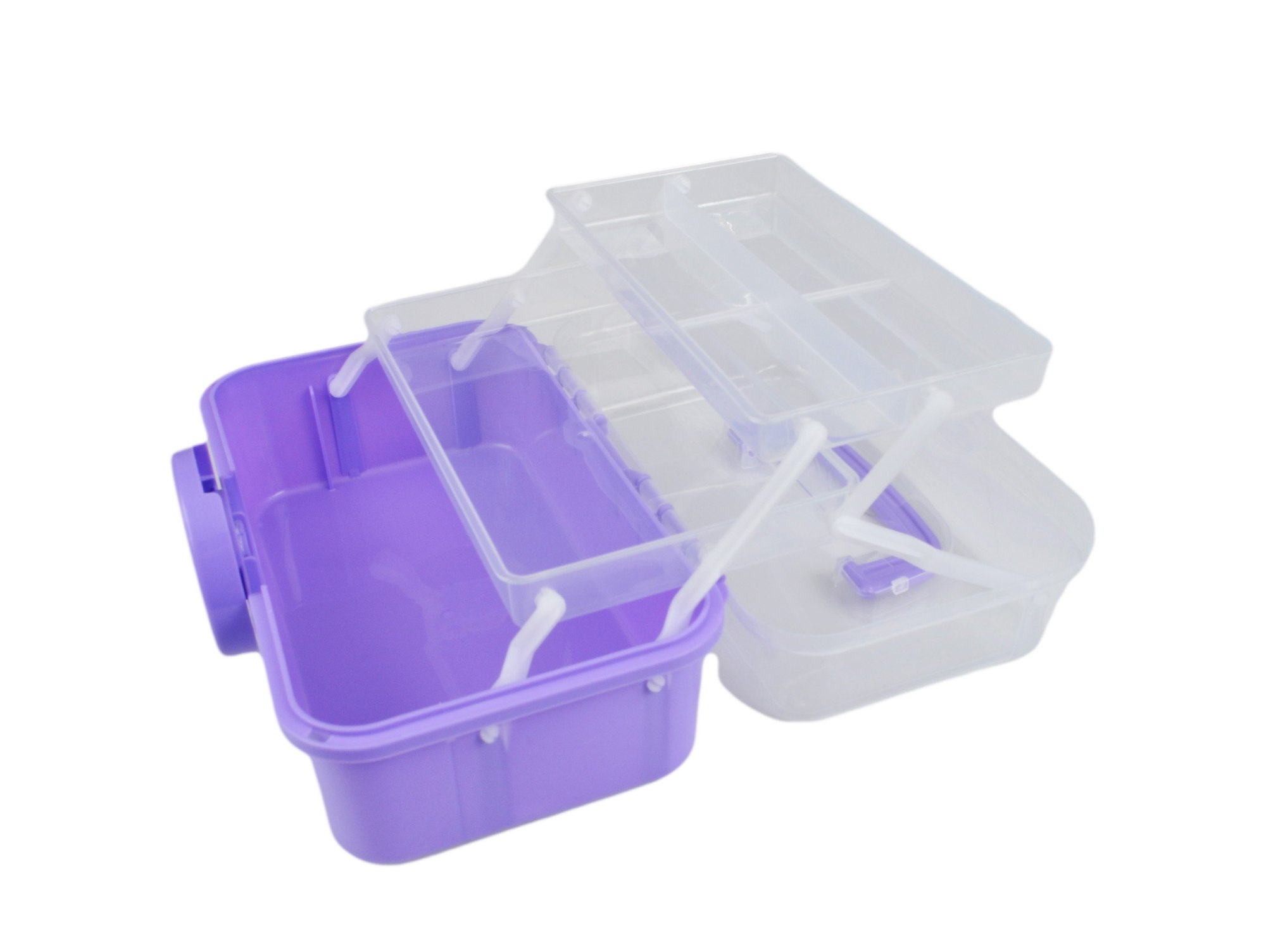 POJEMNIK ORGANIZER NA LEKI SKRZYNKA APTECZKA XL - fioletowy
