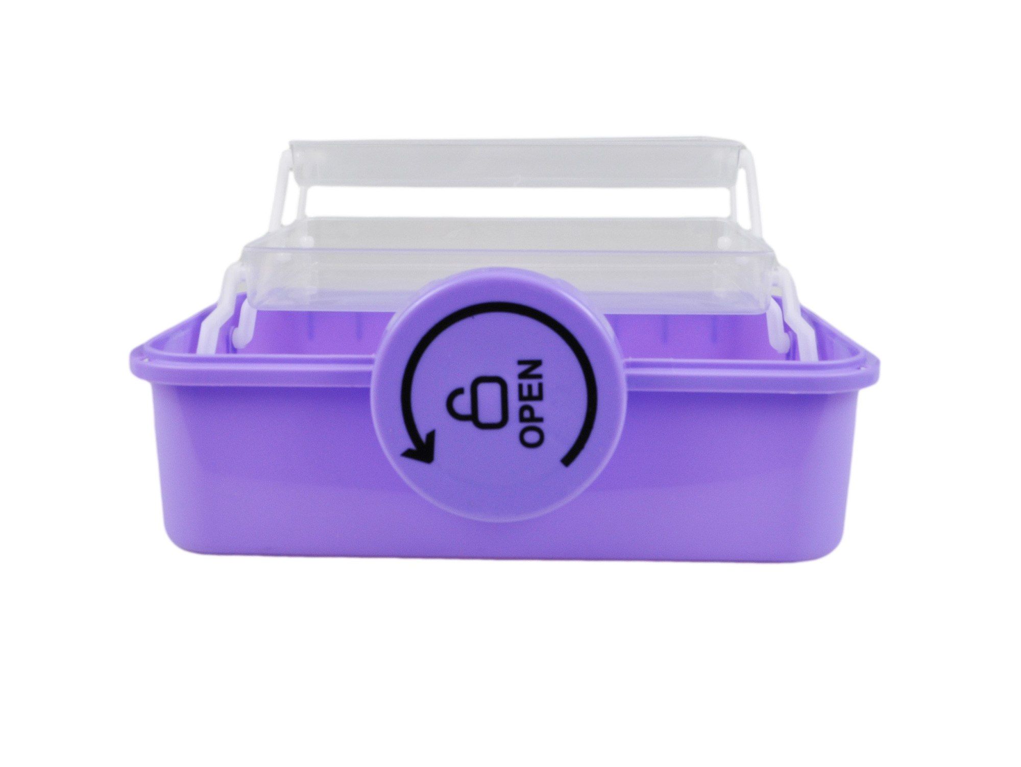 POJEMNIK ORGANIZER NA LEKI SKRZYNKA APTECZKA XL - fioletowy
