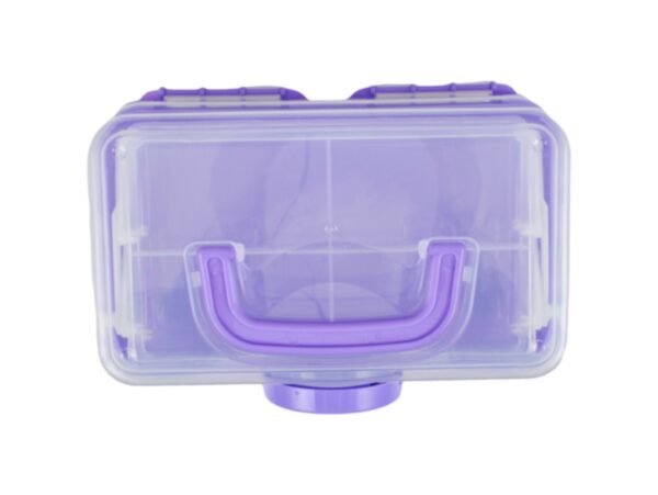 POJEMNIK ORGANIZER NA LEKI SKRZYNKA APTECZKA XL - fioletowy