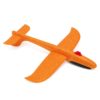 SAMOLOT STYROPIANOWY Z WYRZUTNIĄ - pomarańczowy