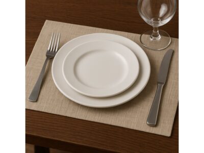 WIDELEC WIDELCE KOMPLET 6SZT 18CM - gładki kwadratowy