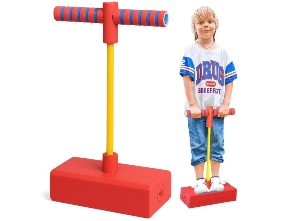 SKOCZEK POGO - czerwony