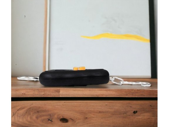 WAGA HAKOWA BAGAŻ, RYBY LCD - czarny - bez baterii